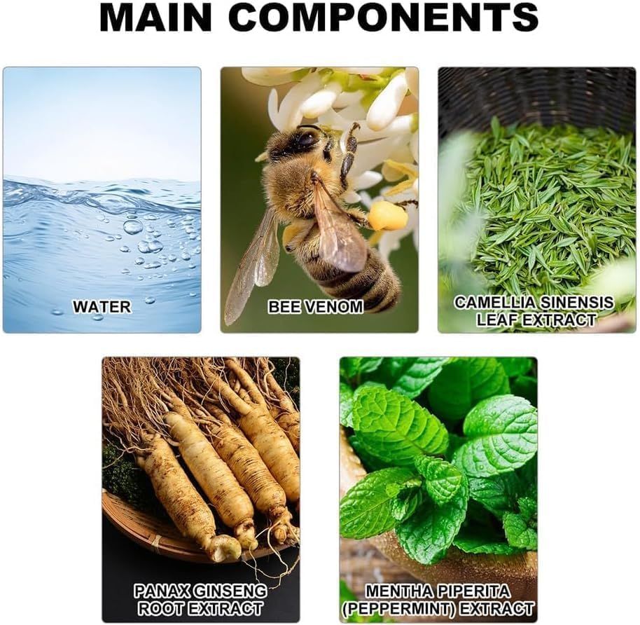 MenTherm Bee Venom Gynecomastia Heating Oil